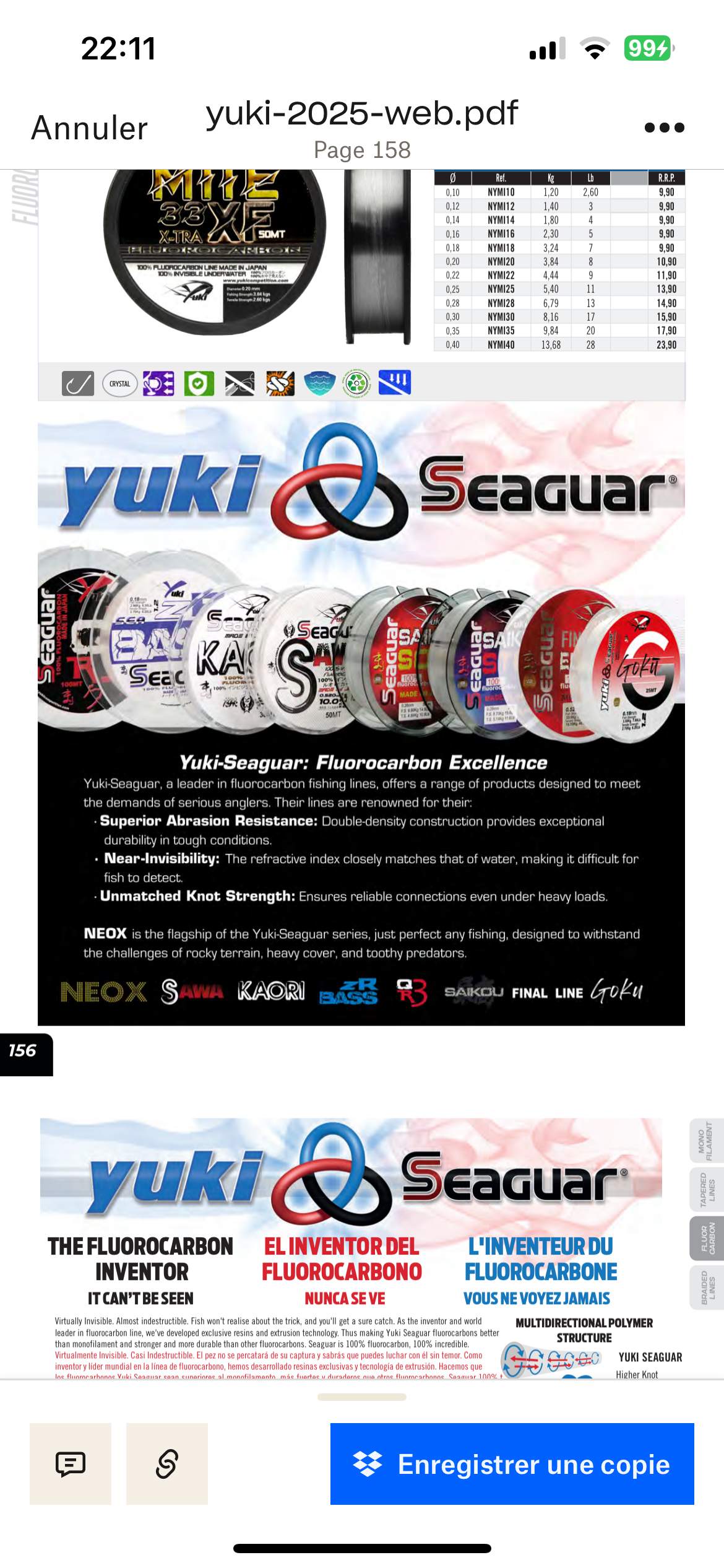 SEAGUAR - SAIKO - SOFT