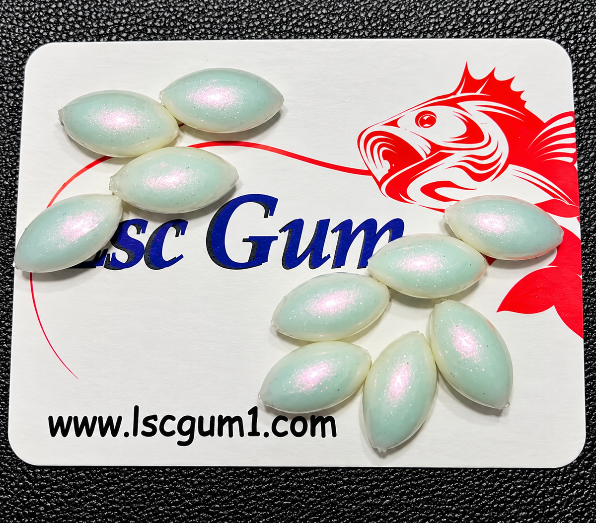 Perles flottante blanc nacré LSC GUM