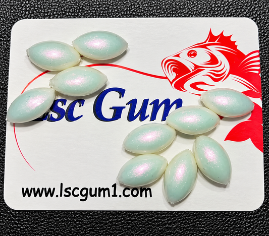Perles flottante blanc nacré LSC GUM