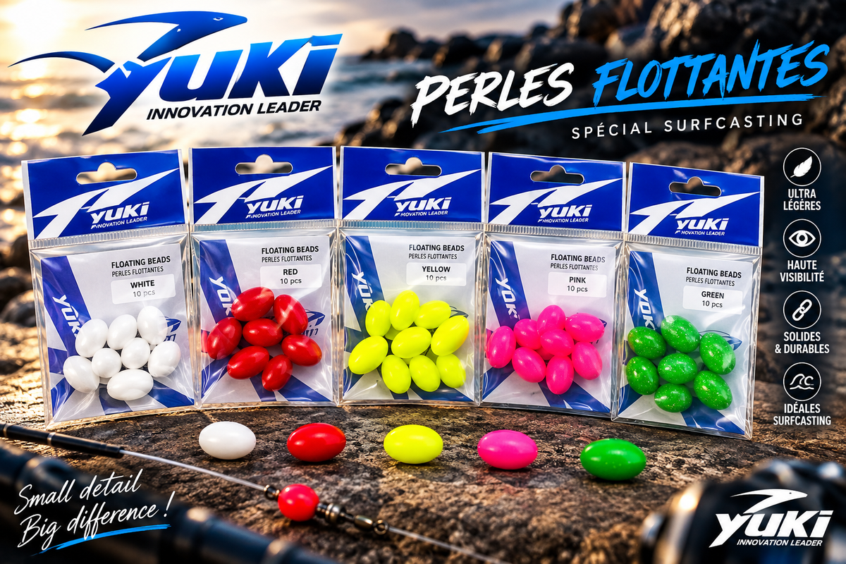 PERLES FLOTTANTES - SILICONE - YUKI