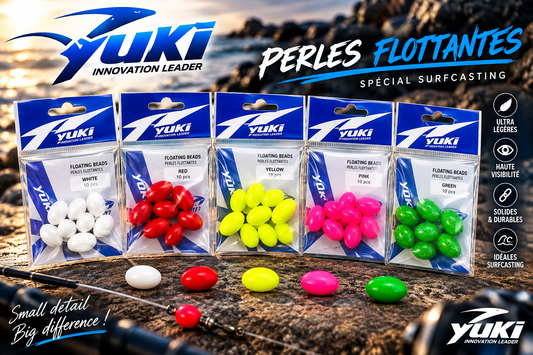 PERLES FLOTTANTES - SILICONE - YUKI