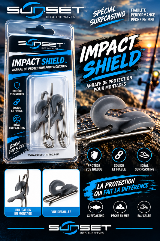 IMPACT BAIT CLIP GRIS X6