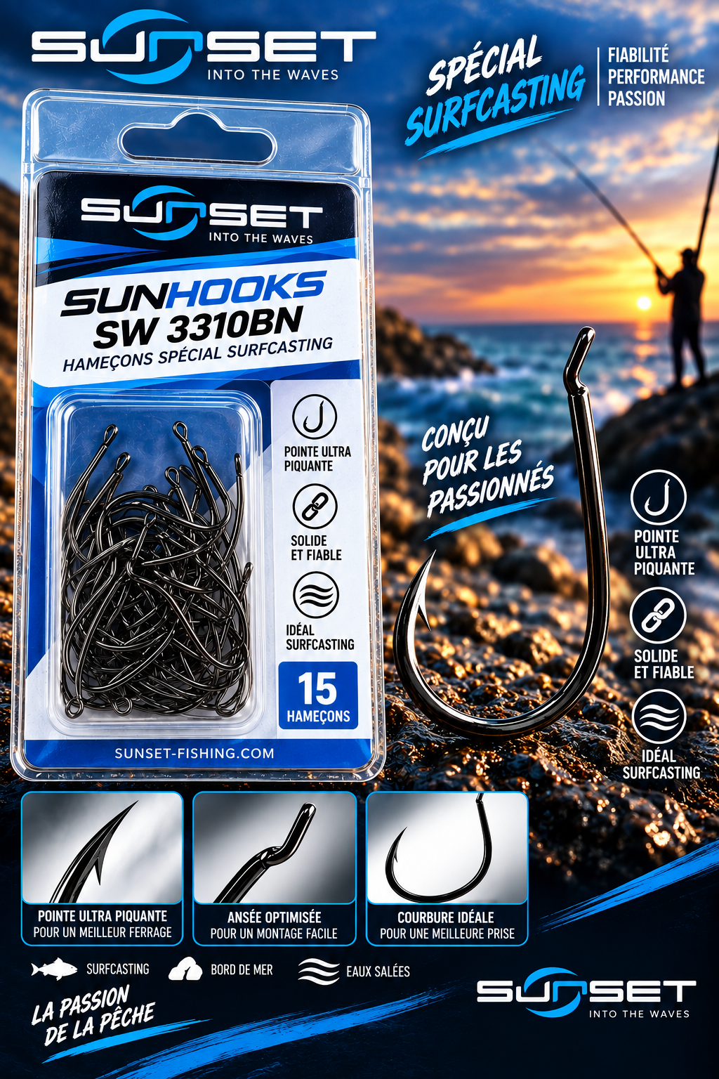 SUNHOOKS SW 3310BN