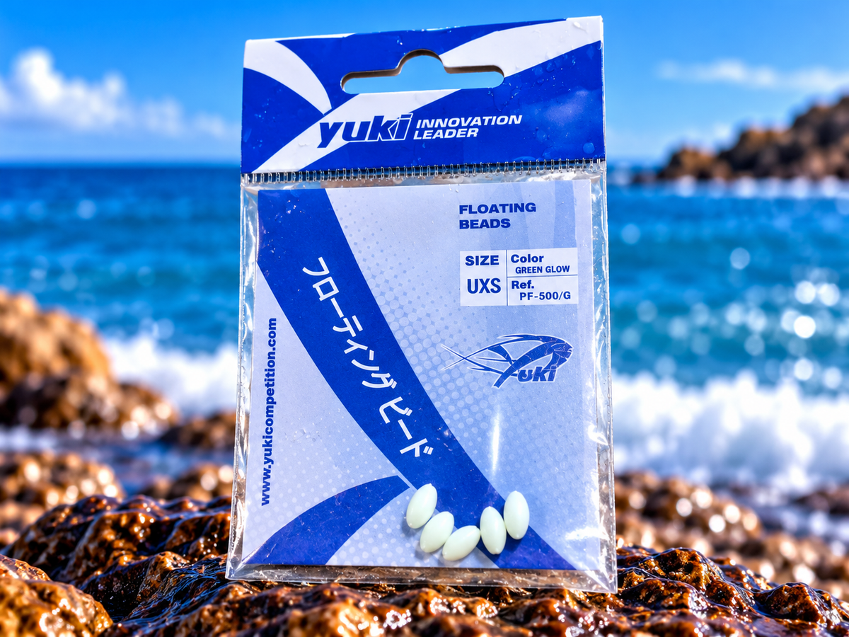 Petites perles flottantes phosphorescente
