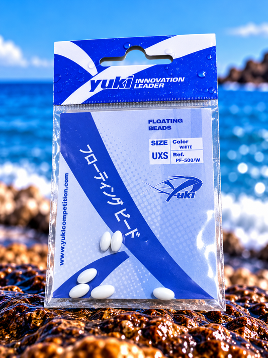 Perles flottantes blanche ( petites tailles) Yuki